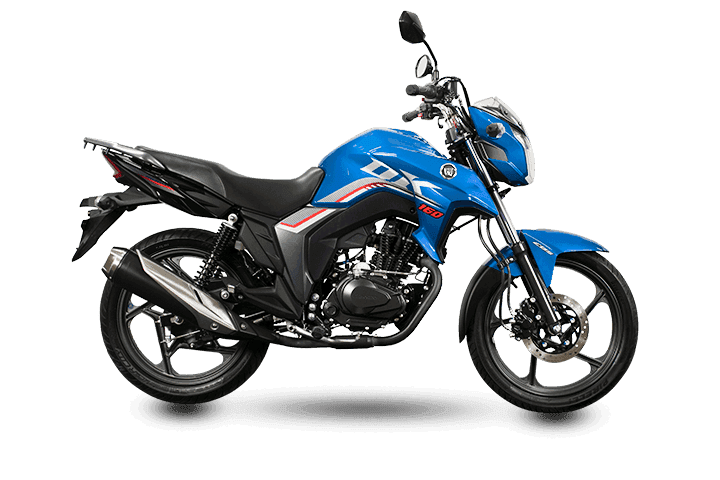 moto cor DK 160 (AZUL)